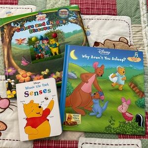 Winnie the Pooh Disney Books 3 pcs